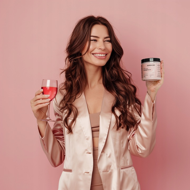 SUPERSONIC Collagen kolagen Beauty Drink Mango