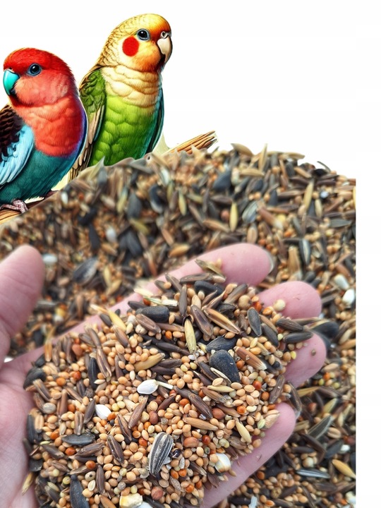 Pokarm dla papug średnich ziarno karma dla nimfy nierozłączki10 kg