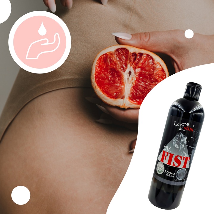 Gęsty wodny żel do mocnego fistingu 500ml