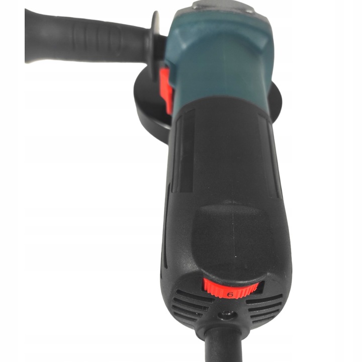SZLIFIERKA KĄTOWA Z REGULACJĄ OBROTÓW DIAX KĄTÓWKA 125mm 1750W + 6x