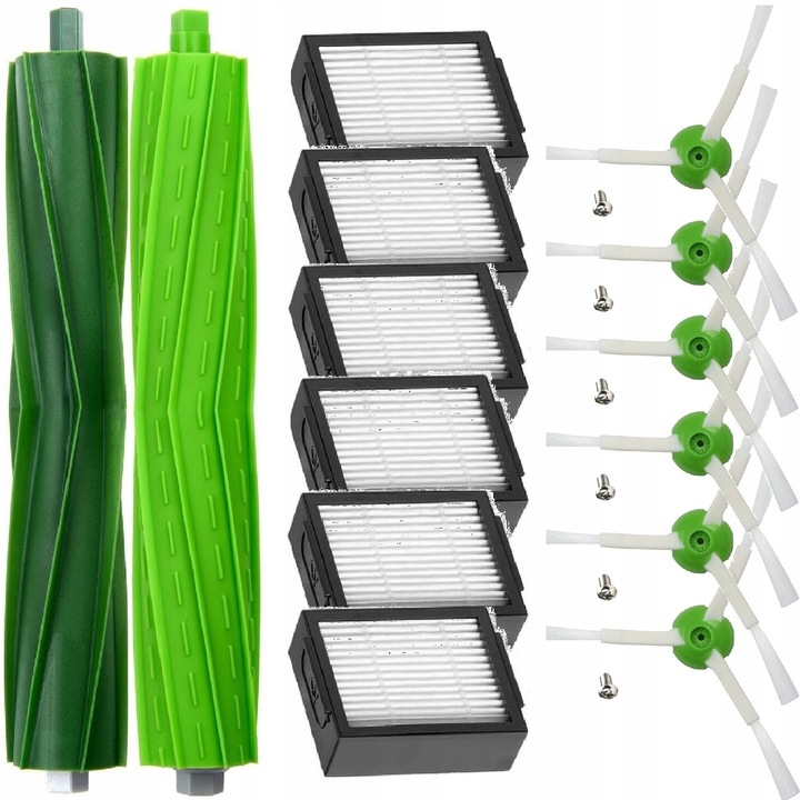 ZESTAW SZCZOTKI FILTRY DO IROBOT ROOMBA i1 i3+ i4 i5 i6 i7+ i8 j7+ j9