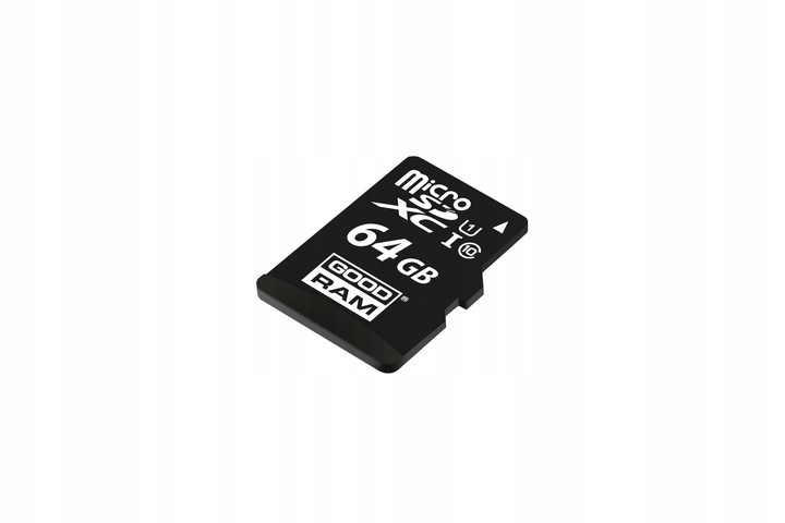GOODRAM 64GB microSDXC class 10 UHS I + adapter