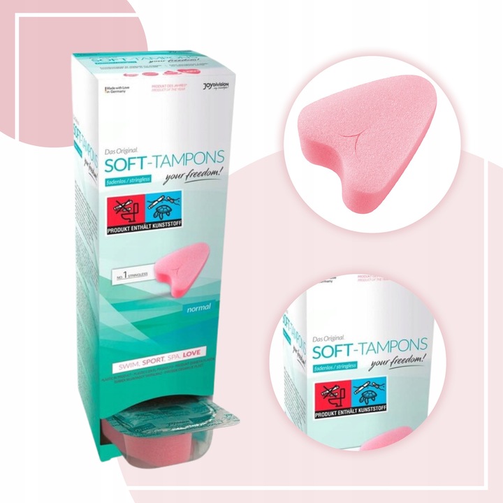 Soft-Tampons normal (box of 10)