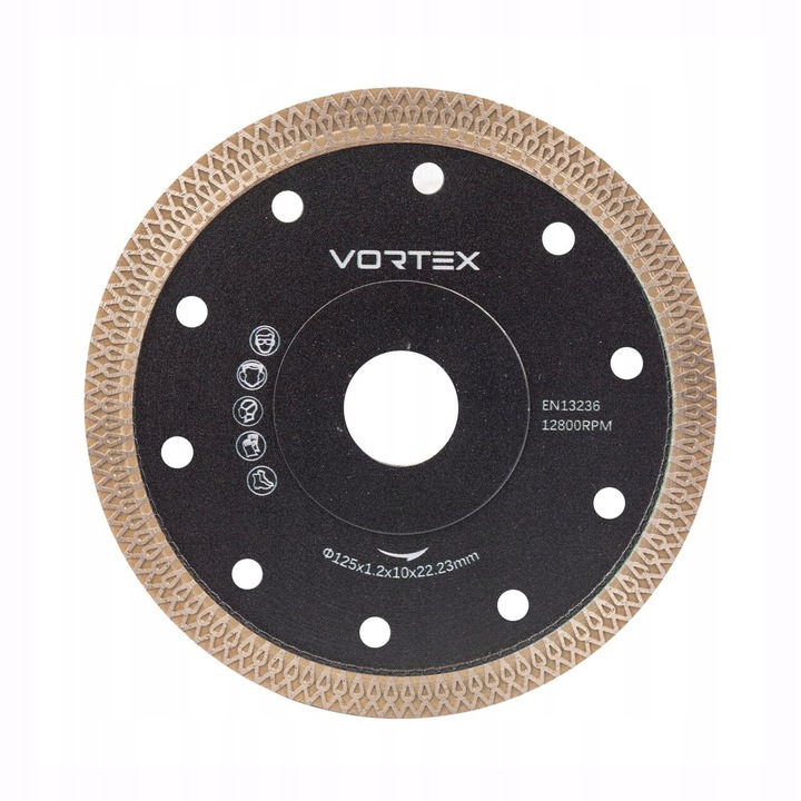 TARCZA DIAMENTOWA DO CIĘCIA GRESU PŁYTEK 125 MM