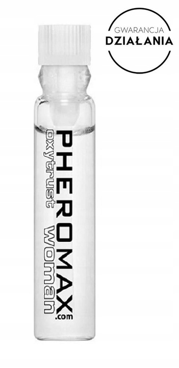 BEZZAPACHOWE DAMSKIE FEROMONY PHEROMAX OXYTRUST PRÓBKA 1 ML