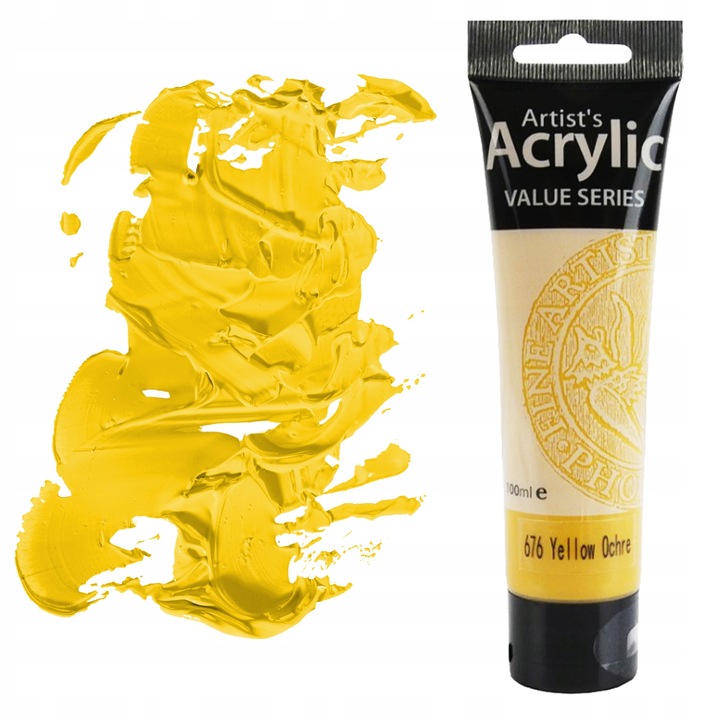 Zestaw 12 kolorów farb AKRYLOWYCH Value Series Phoenix 12x100ml artystyczne