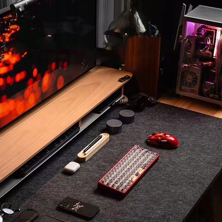 Podkładka pod myszkę MOZOS WOOL-PAD 1200x600mm Duża na całe biurko