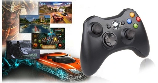 BEZPRZEWODOWY GAMEPAD XBOX 360 PC DUAL SHOCK PAD