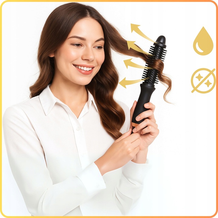 Lokówka Ceramiczna do włosów z Jonizacją Loki Kręcenia Włosów