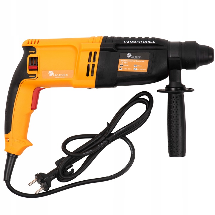 MŁOTOWIERTARKA WIERTARKA UDAROWA z UDAREM MŁOT MOCNA SDS+ 3000W +