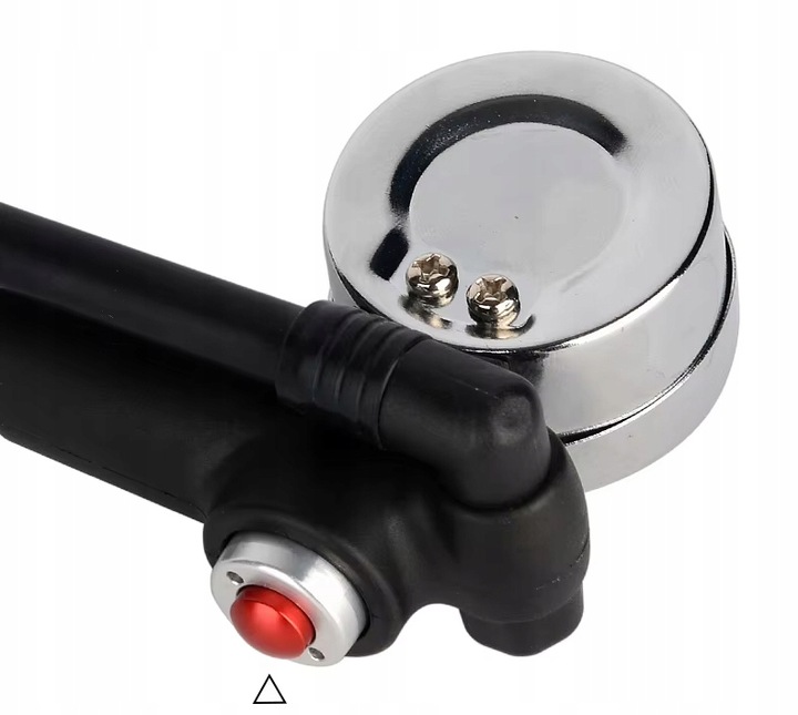 POMPKA RĘCZNA DO AMORTYZATORÓW 300PSI ALUMINIOWA + UCHWYT MANOMETR DAMPERÓW