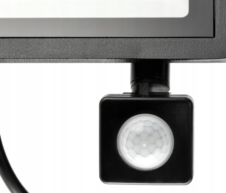 Halogen LED 50W 4500lm Lampa z Czujnik Ruchu Zmierzchu Naświetlacz