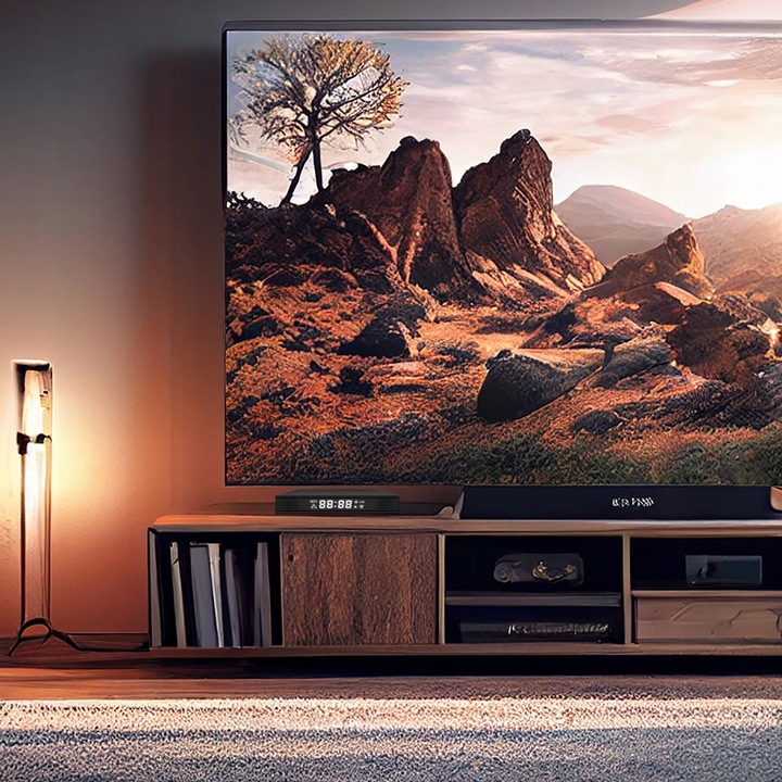 SMART TV BOX 3D ANDROID 13 WIFI BLUETOOTH ODTWARZACZ 4K + PILOT KABEL