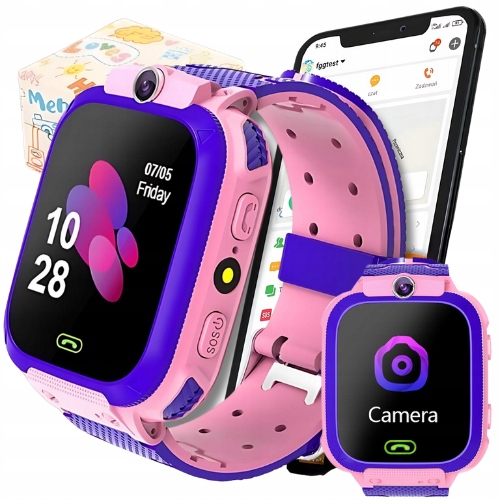 SMARTWATCH LOKALIZATOR DLA DZIECI ZEGAREK SMART WATCH LATARKA KOLORY