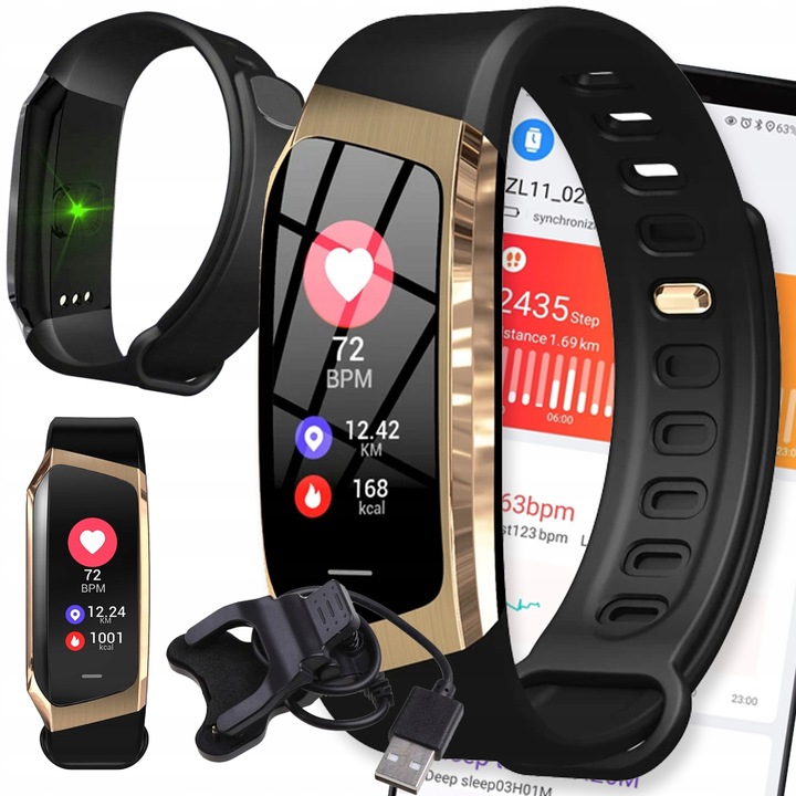 SMARTWATCH ZEGAREK SMARTBAND DAMSKI SMART WATCH PL MĘSKI MENU POLSKIE