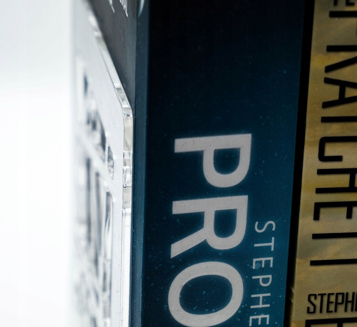 6x Podpórka podstawka stojak do książek z Plexi Przezroczystej