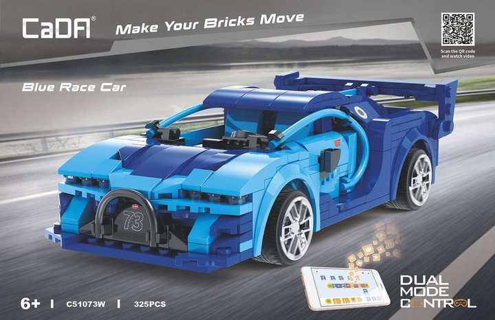 CADA KLOCKI ZDALNIE STEROWANY SAMOCHÓD WYŚCIGOWY WYŚCIGÓWKA 325EL DUAL MODE