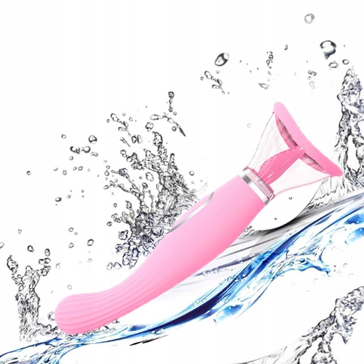 wibrator damski POMPKA DO POCHWY z ruchomym języczkiem powiększająca MINETA