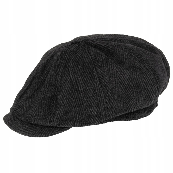 KASZKIET Męski Alessio Stylowy Elegancki NEWSBOY CAP Jesień Zima RETRO