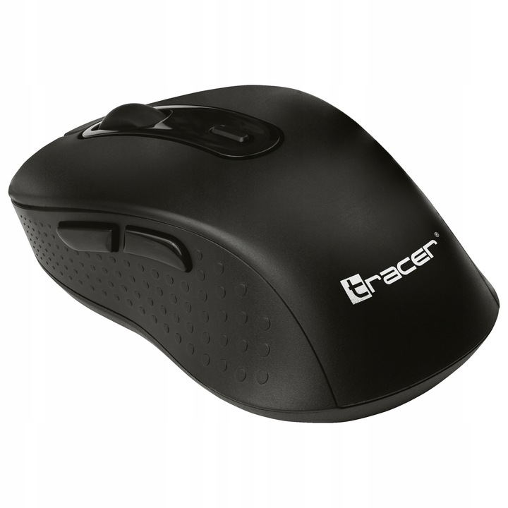 KLAWIATURA I MYSZ BEZPRZEWODOWA ZESTAW CZARNY USB 1600 DPI REGULOWANE NÓŻKI