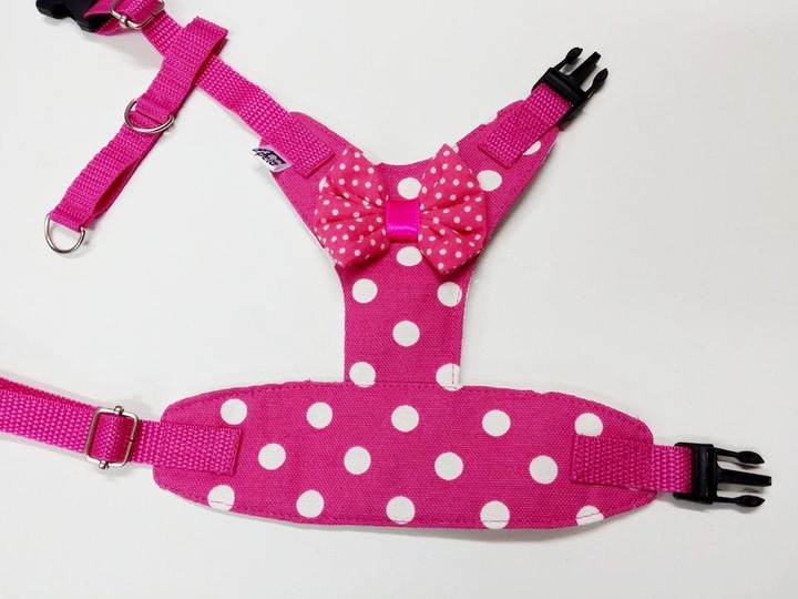 PELO Szelki-Pelki BAWEŁNA LATO pasiak niebieski r3