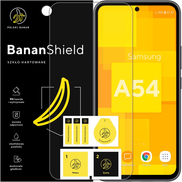Szkło hartowane 9H BananShield do Samsung Galaxy A54