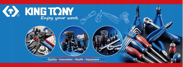 King Tony zestaw pilników do metalu x6 160mm 1036Z