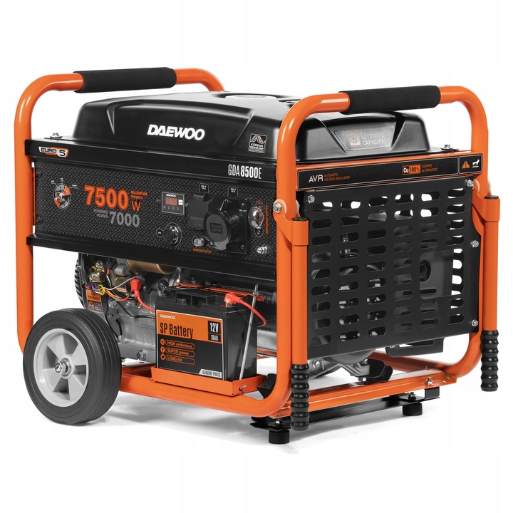 Agregat prądotwórczy Generator DAEWOO GDA 8500E 7.5kW 18KM 230V