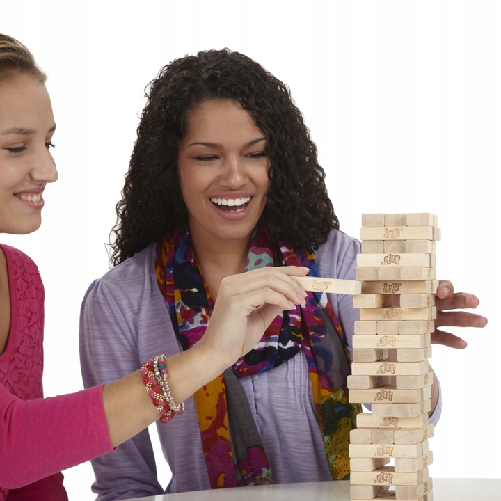 HASBRO GRA ZRĘCZNOŚCIOWA JENGA CLASSIC