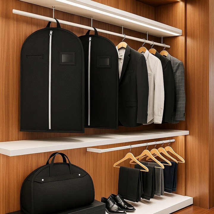 POKROWIEC NA UBRANIA GARNITUR KOSZULĘ KURTKĘ PŁASZCZ SUKIENKĘ