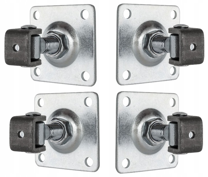 Zawias Do Bramy Regulowany M20 100x100x4 OCYNK Z Szyldem 4 SZT