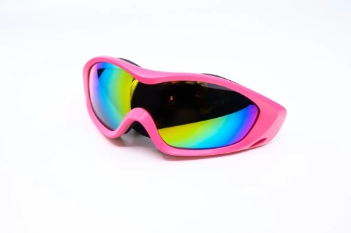 GOGLE NARCIARSKIE JUNIOR - NARTY - SNOWBOARD - wysyłka 24h - Różowe