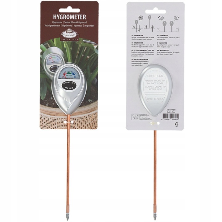 Higrometr do Roślin Kwiatów Gleby Miernik wilgotności 27cm Esschert