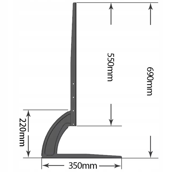Uchwyt Stojak TV Telewizor Monitor Nogi Stand