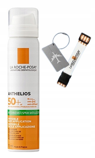 LA ROCHE-POSAY ANTHELIOS Mgiełka do opalania SPF 50 75 ml + GRATIS