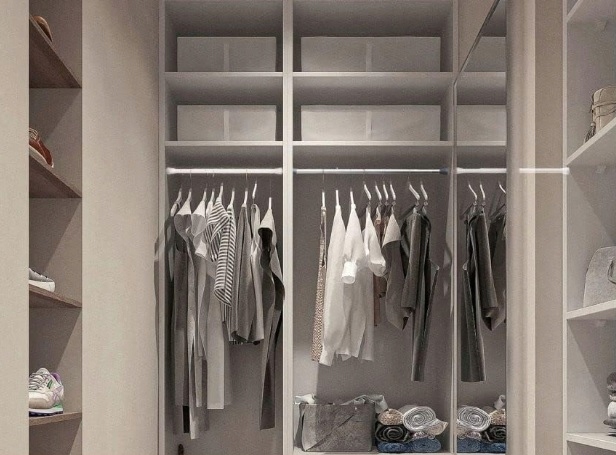 DRĄŻEK ROZPOROWY DO SZAFY PRALNI ZASŁON GARDEROBY REGULOWANY 50-80cm BIAŁY