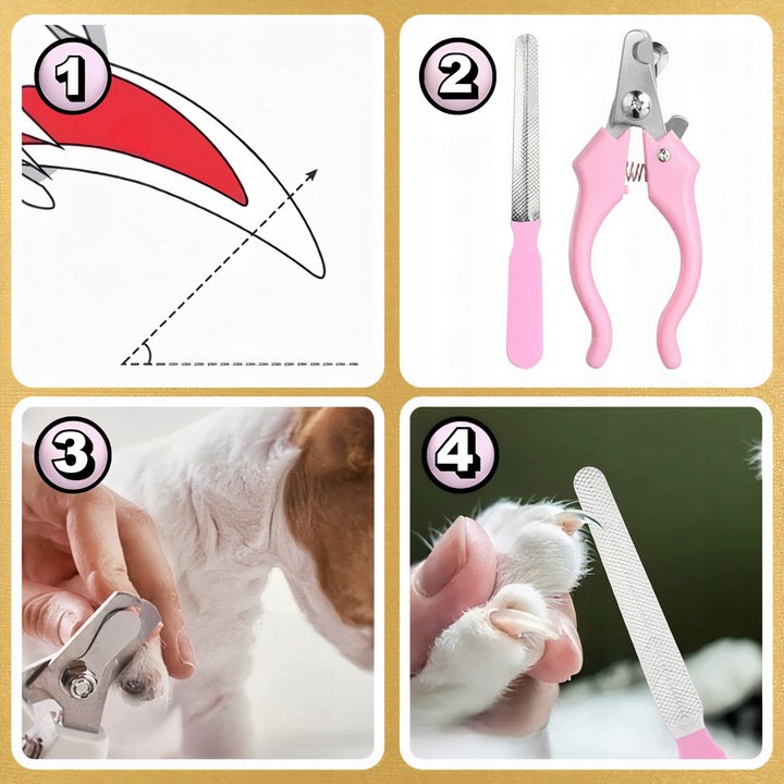 MASZYNKA DO STRZYŻENIA PSÓW PSA GOLARKA ZESTAW 11e