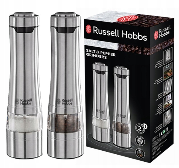 Młynek elektryczny Russell Hobbs 23460-56, stal nierdzewna, regulacja