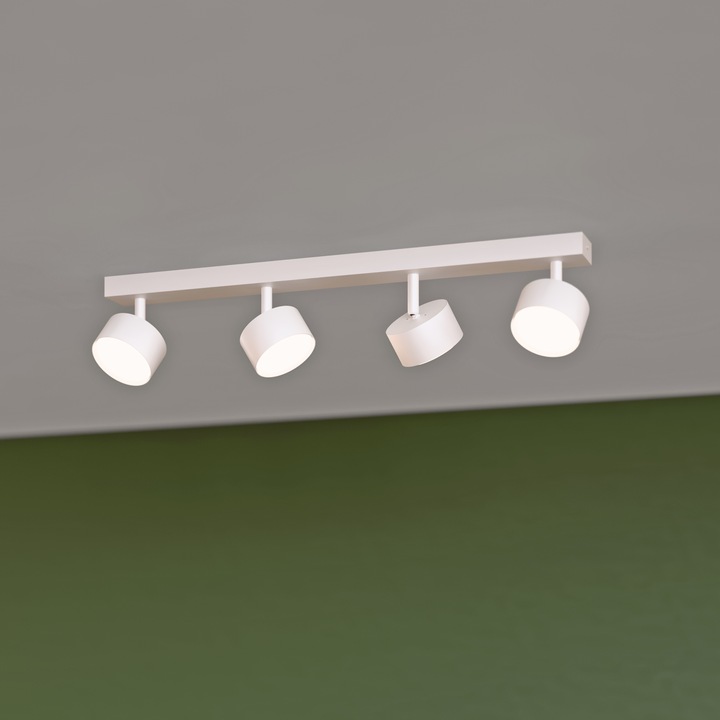 Oprawa Halogenowa 4X GX53 Lampa Sufitowa Natynkowa Ruchoma Kinkiet