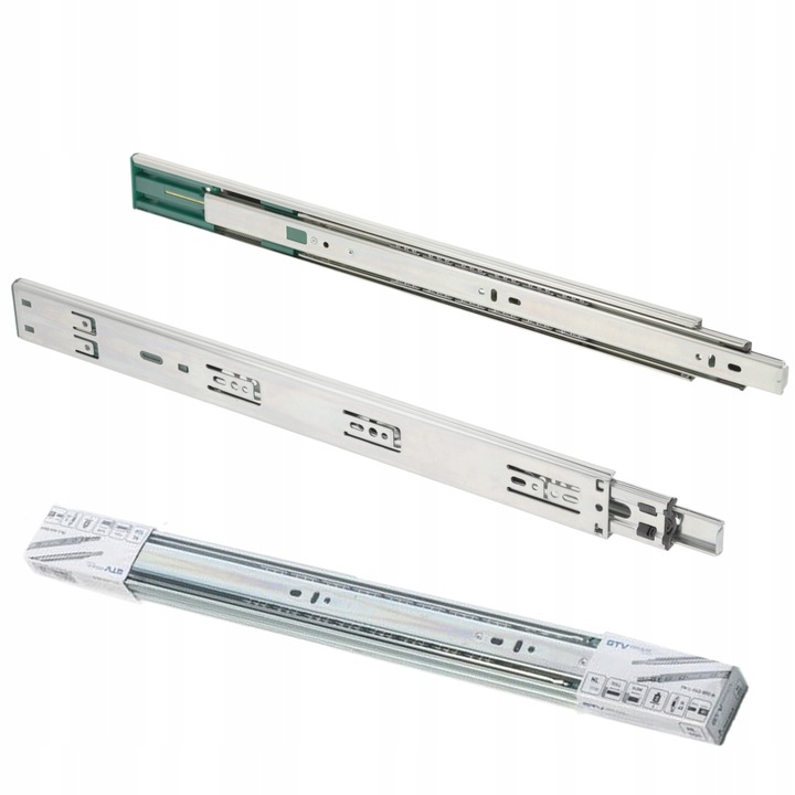 PROWADNICKA KULKOWA VERSALITE GTV DO SZUFLAD 350 mm PEŁNY WYSUW CICHY