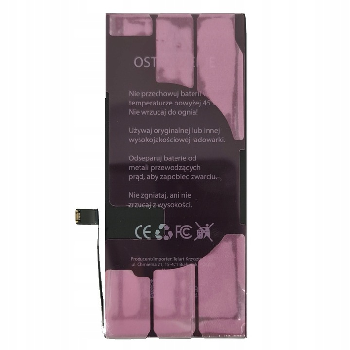 Bateria iPhone 11, A2221, A2223, A2111 Większa Pojemność STRONGCELL ŚWIEŻA