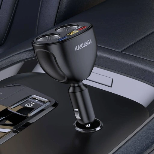 KAKU ROZDZIELACZ ROZGAŁĘŹNIK ZAPALNICZKI 2xUSB QC