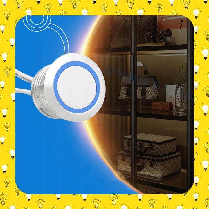 MINI ŚCIEMNIACZ DOTYKOWY WŁĄCZNIK DO TAŚM LED STEROWNIK MEBLOWY 12V