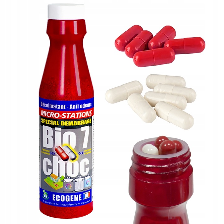 Bio7 CHOC Microstations Starter Bio Oczyszczalnia BAKTERIE TLENOWE