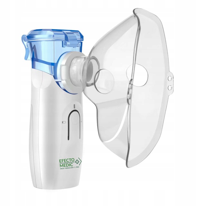 INHALATOR NEBULIZATOR Siateczkowy DLA DZIECI DOROSŁYCH przenośny CICHY SPRO