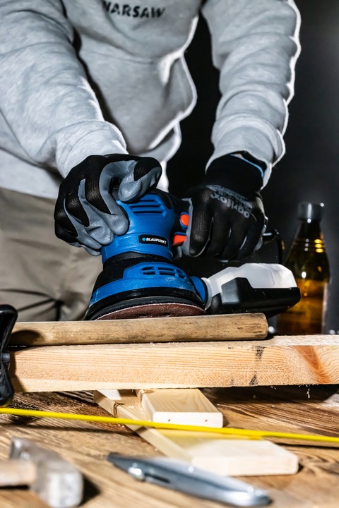 SZLIFIERKA MIMOŚRODOWA 125mm 300W BLAUPUNKT OS5010