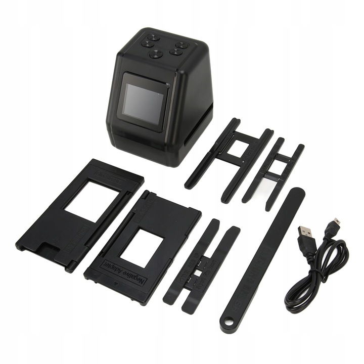 SKANER DO ZDJĘĆ KLISZ I SLAJDÓW I NEGATYWÓW 12MPX 2 CALA EKRANEM LCD