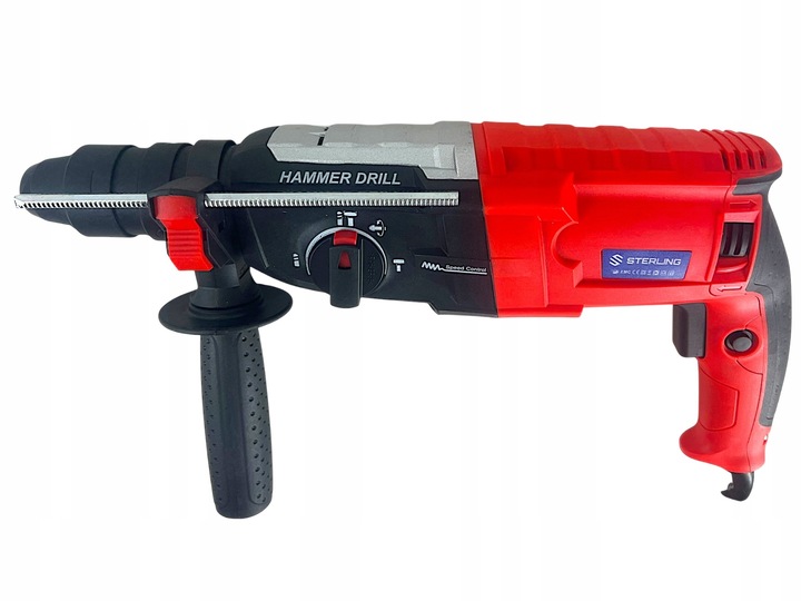 MŁOTOWIERTARKA MŁOT UDAROWY WIERTARKA Z UDAREM 2950W SDS+ 4,8J WIERTŁA