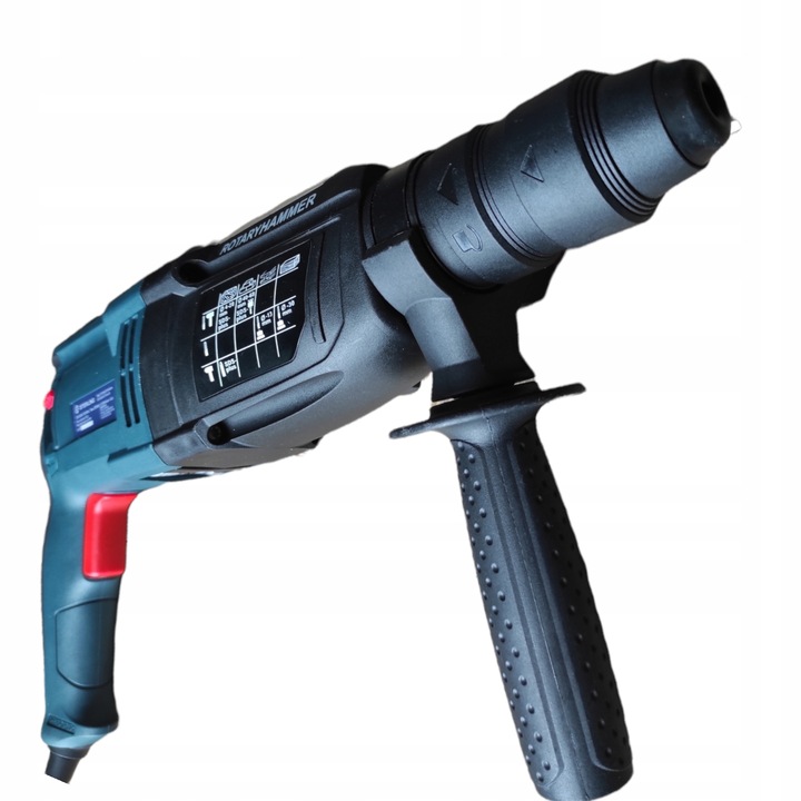 MŁOTOWIERTARKA WIERTARKA MŁOT UDAROWY 2950W SDS+ ZESTAW + WALIZKA