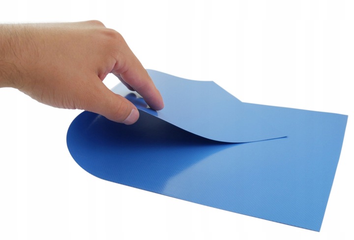 Klej polimerowy do basenów pontonów Duża łata 50x27cm Odtłuszczacz